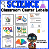 Science Center Labels for 3K, Pre-K, Preschool & Kindergarten