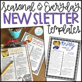 Editable Seasonal & Everyday Newsletter Templates