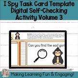 Editable Self-Checking I Spy Template - Digital Resource -