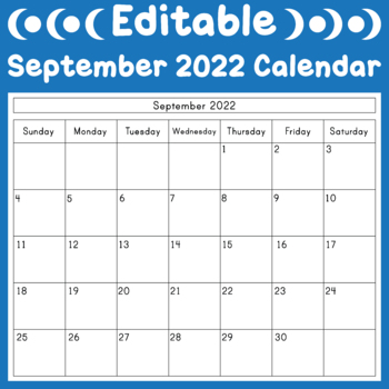 Editable September 2022 Calendar 5Dcwqf5Mjxsgym