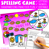 End of the Year Spelling Activities Editable Sight Words H
