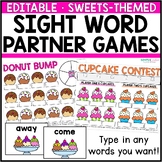 Editable Valentine Sight Word Games & Activities, Autofill