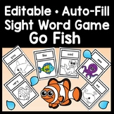 Editable Sight Word Go Fish Game {Editable with Auto-Fill!}