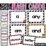 Editable Sight Word Practice Flash Cards