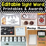 Editable Sight Words Activities, Printables, Awards, Treat