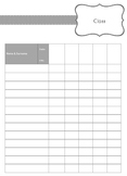 Editable Simple Gradebook