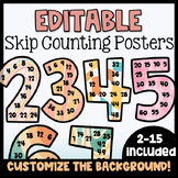 Editable Number Posters (2-15)