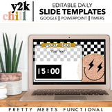 Editable Slides Templates for Daily Agendas and Lessons wi