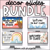 Editable Slides with Timers - Distance Learning | Class Dé