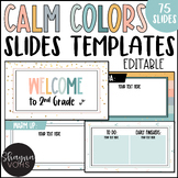 Editable Slides with Timers | Daily Agenda | Google Slides
