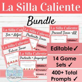 Preview of Editable Spanish Activity Bundle | La Silla Caliente