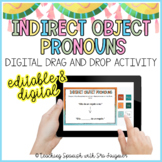Editable Spanish Indirect Object Pronouns Digital Drag and