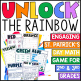 Distance Learning | Unlock the Rainbow | St. Patrick's Day | Editable Challenges