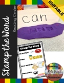 Editable Stamp The Word | Reading Center