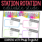 Editable Station Rotation Slide Image