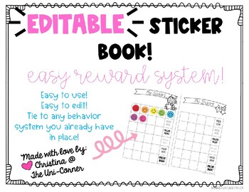 Bling Bling Book- A Positive Behavior Sticker Book by Kinder League