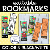 Editable Student Bookmarks (Reading Level Bookmarks)