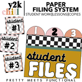 Editable Student File and Paper Management System - Modern