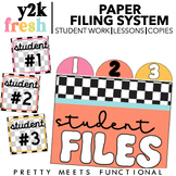 Editable Student File and Paper Management System - Modern