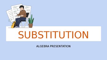 Preview of Editable Substitution Algebra Math Presentation