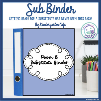 Preview of Editable Substitute Binder