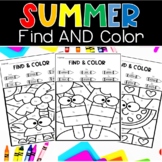Editable Summer Find and Color