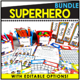 Superhero Classroom Decor Bundle: Class Door, Bulletin Boa