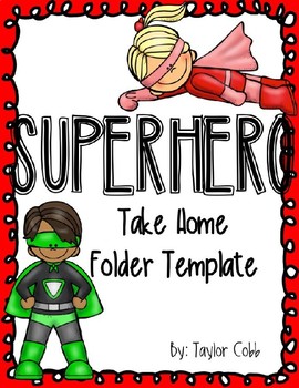 Editable Superhero Folder Template By Teaching With Taylor Goodman   Original 3168497 1 