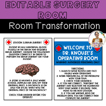 Preview of Editable Surgery Room Transformation