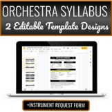 Editable Syllabus (Handbook) for the Orchestra Classroom |