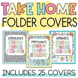 Retro Style Take Home Folder Covers
