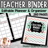 Editable Teacher Binder Chevron {Free Updates for Life}