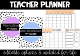 Editable Teacher Binder | Teacher Planner with FREE Updates
