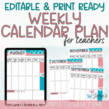 Digital and Printable Planner Stickers for Planners, Calendars, Lesson Plans