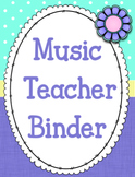 Editable Teacher Planner & Binder Covers  - Pastel Garden 