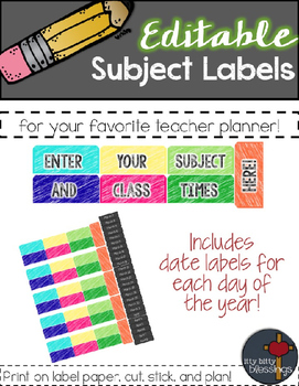 Teacher Planner Stickers-Monthly Layouts for Erin Condren