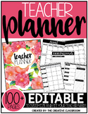 Editable Teacher Planner & Organizer Binder {The Classy Teacher}
