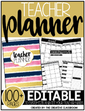 Editable Teacher Planner & Organizer Binder {The Glam Teacher}