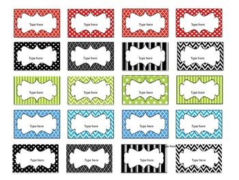 Editable Teacher Toolbox Labels (Isabella Version) by Hanging with Mrs ...