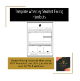 KIPP Wheatley Student Facing Handouts Template