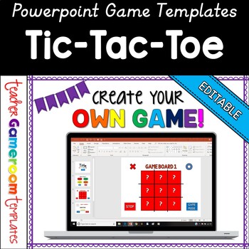 Tic Tac Toe Review (Google Slides Game Template)
