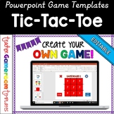 Editable Tic-Tac-Toe Powerpoint Game Template