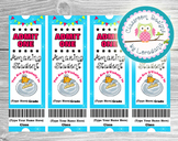 Editable Tickets... Add Your Name & Grade...You Are O'fishally