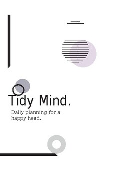 Preview of Editable Tidy Mind Planner Daily Planning for a Happy Head