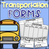 Editable Transportation Forms