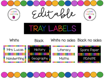 editable labels tray free worksheets teaching resources tpt