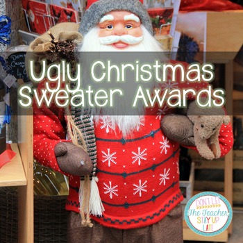 Preview of Editable Ugly Christmas Sweater Awards