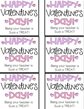 Editable Valenitne's Day Gift Tags by Alivia LeVine | TPT