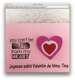 Editable Valentine for Students