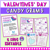 Editable Valentines Day Candy Grams Fundraiser | School Ca